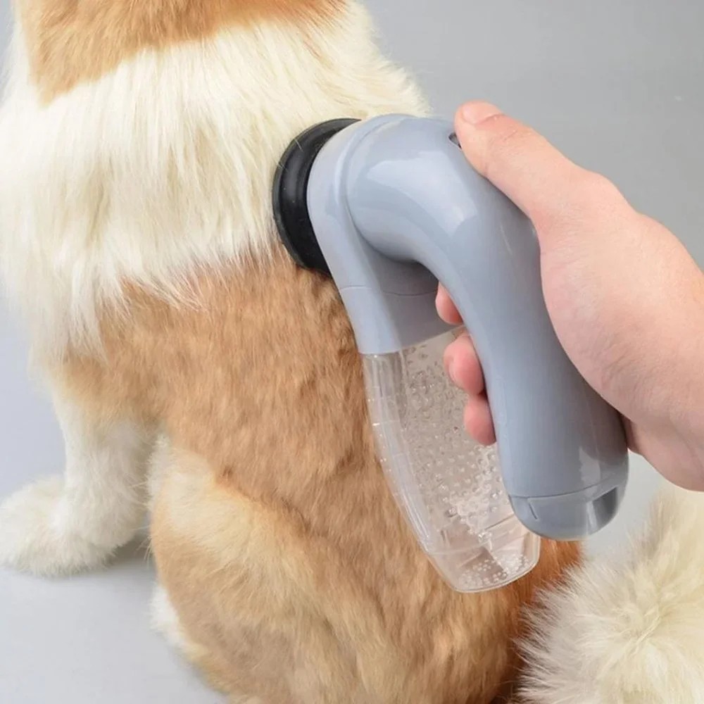 Pet Shedding Tool Hair Fur Remover Puppy Electric Hair Shedding Grooming Brush C
